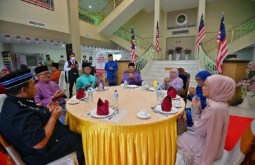 Bacaan doa makan di Majls Sambutan Raya JAIM