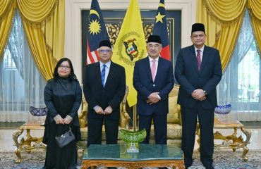 Kunjungan Hormat daripada Yang Arif Tuan Mohd Radzi bin Abdul Hamid, Hakim Mahkamah Tinggi 2 Melaka di Istana Melaka, Bukit Beruang, Melaka