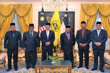 Kunjungan Hormat daripada YTM Dato’ Lela Maharaja Dato’ Haji Muhamad Sharip bin Haji Othman, Undang Luak Rembau di Istana Melaka