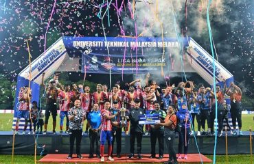 Pertandingan akhir antara Tampoi FC menentang MBMB Warriors FC