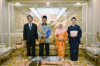 Kunjungan Hormat TYT Katsuhiko Takahashi, Duta Besar Jepun ke Malaysia bersama isteri Madam Takahashi Mami di Istana Melaka