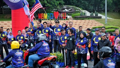 Pelepasan Program Kembara Merdeka Seri Setia Sempena Sambutan Hari Kebangsaan 2023 Peringkat Negeri Melaka