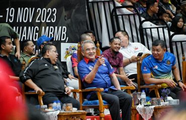 Pertandingan Sepaktakraw Piala Tun Ali 2023
