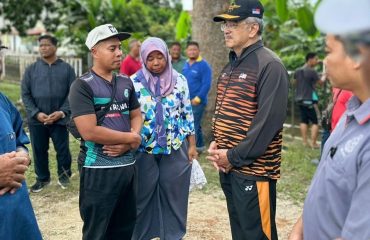 Menyantuni keluarga Muhammad Danish