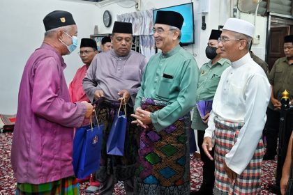 Solat Jumaat di Masjid Ar-Rabbani, Kampung Sungai Siput, Lubok Cina