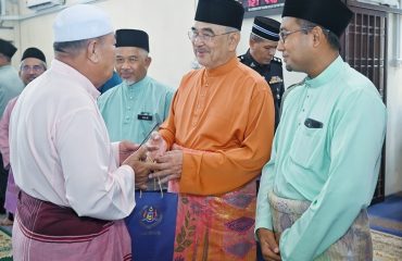 Solat Jumaat di Masjid As-Salam, Kesang Tua, Jasin