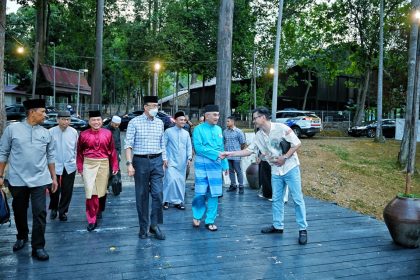 Majlis Berbuka Puasa anjuran Wisma AG di Atok Aji Cafe Lake View @ Mini Malaysia