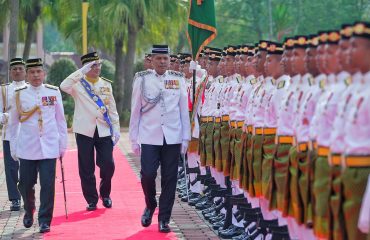Istiadat Kawalan Kehormatan Utama serta Merasmikan Pembukaan Persidangan Pertama, Penggal Ketiga, Dewan Undangan Negeri Melaka Yang Kelima Belas Tahun 2024