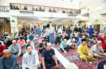 Solat Jumaat di Masjid Sayyidina Ali, Bukit Katil, Melaka