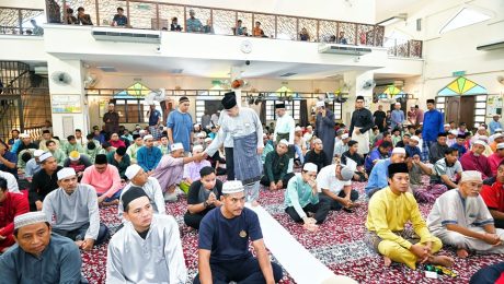Solat Jumaat di Masjid Sayyidina Ali, Bukit Katil, Melaka