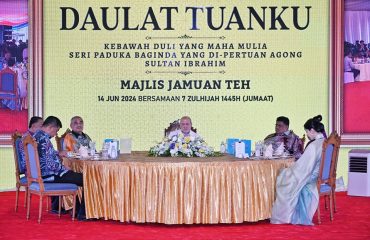 Majlis Jamuan Teh bersama rakyat Melaka di Dataran Pengkalan Rama