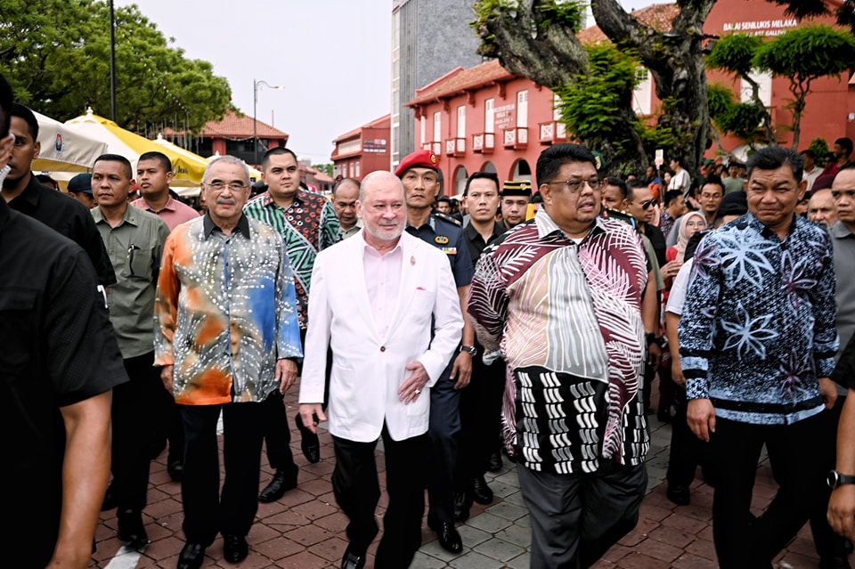 Majlis Jamuan Teh bersama rakyat Melaka di Dataran Pengkalan Rama 2