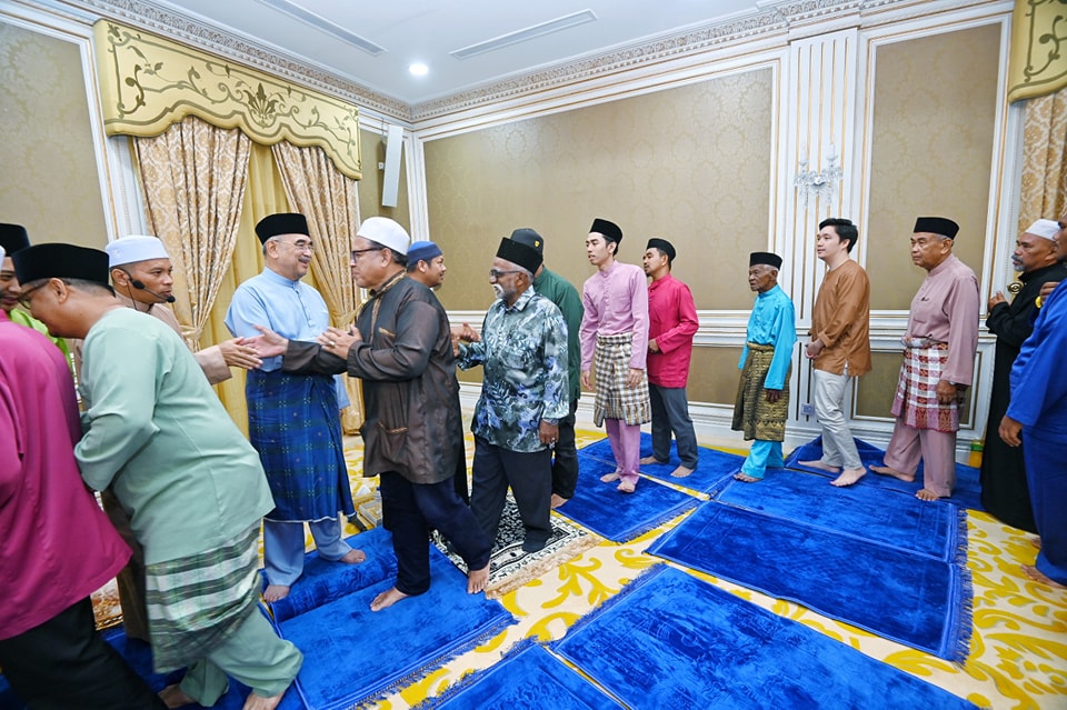 Majlis Solat Maghrib, Takbir Hari Raya Aidiladha 1445H & Solat Isyak di Surau Istana Melaka 3