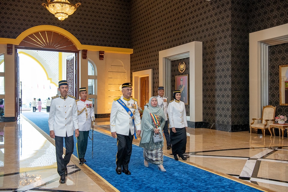 Istiadat Pertabalan Kebawah Duli Yang Maha Mulia Seri Paduka Baginda Yang di-Pertuan Agong XVII 2
