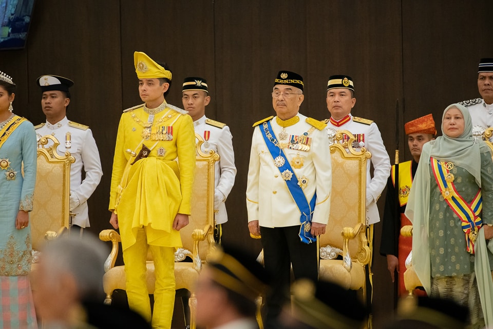 Istiadat Pertabalan Kebawah Duli Yang Maha Mulia Seri Paduka Baginda Yang di-Pertuan Agong XVII 3