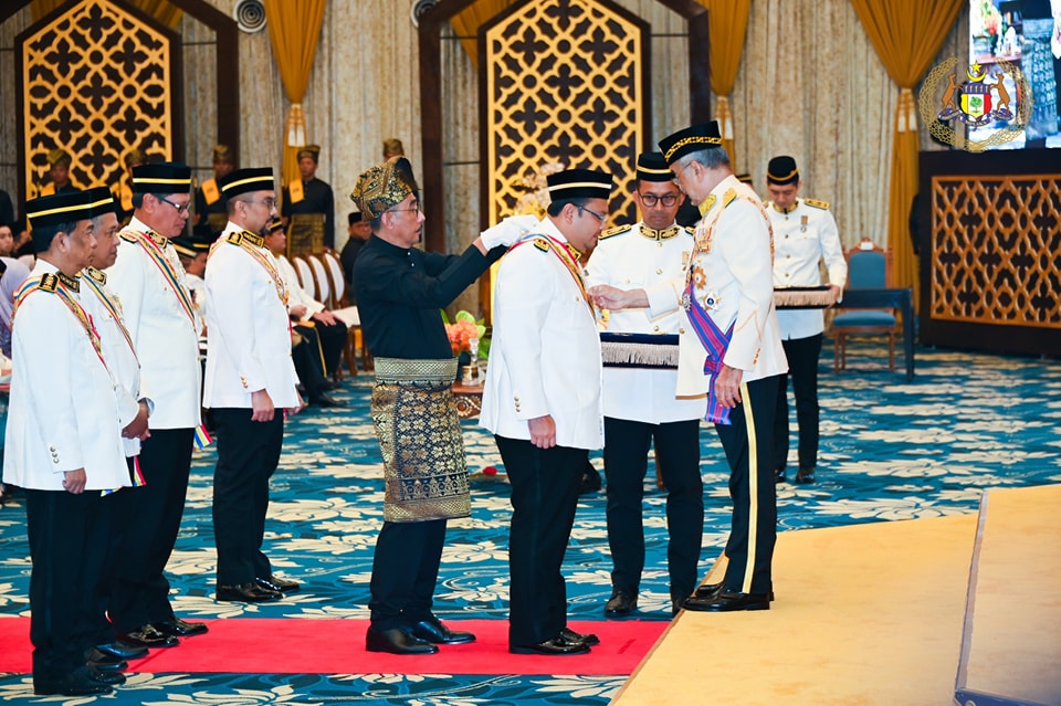 stiadat Penganugerahan Darjah, Bintang dan Pingat Kebesaran Negeri Melaka bagi Sesi 3 2