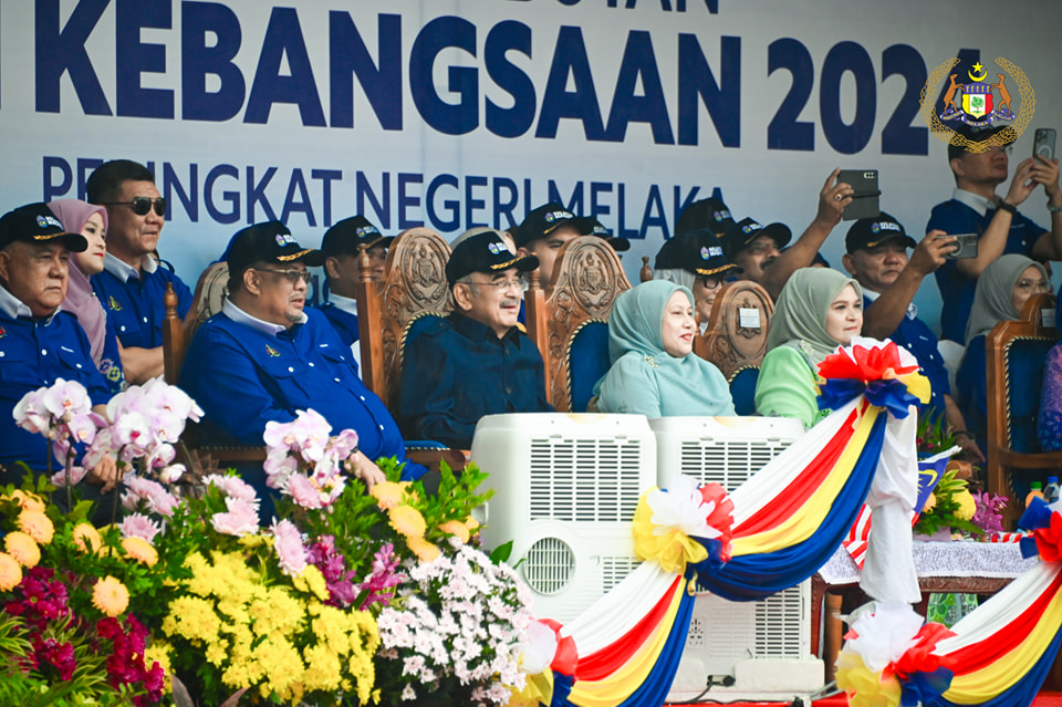 Majlis Sambutan Hari Kebangsaan Tahun 2024 Peringkat Negeri Melaka 4