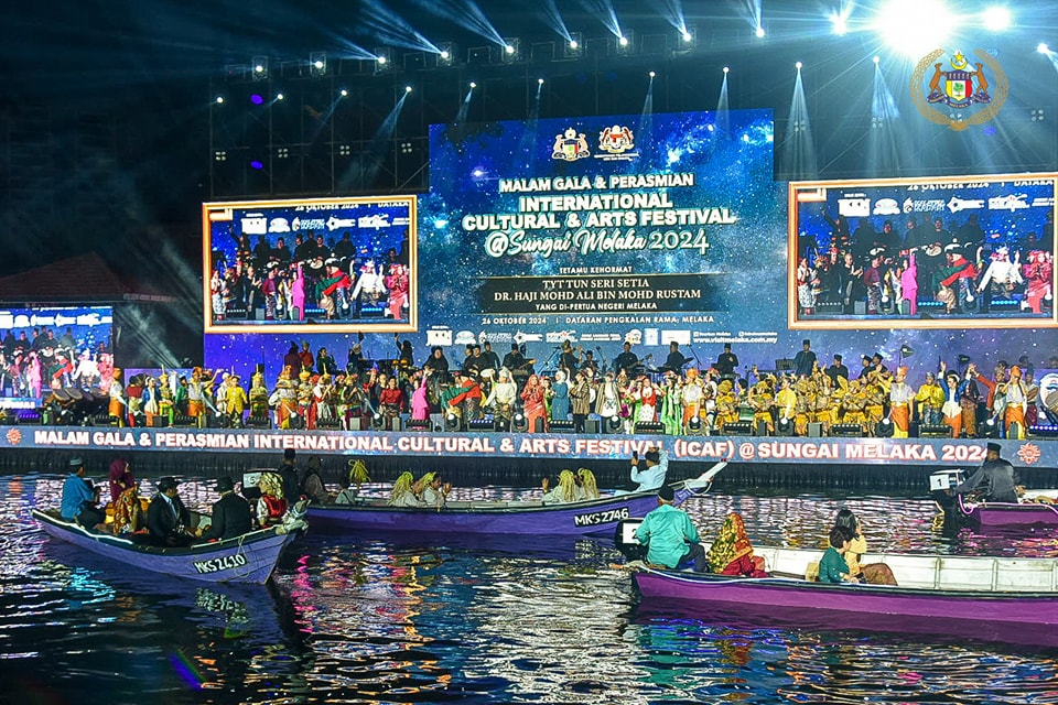 MALAM GALA DAN PERASMIAN FESTIVAL SENI SELAT MELAKA SEMPENA INTERNATIONAL CULTURAL & ARTS FESTIVAL (ICAF) 20242