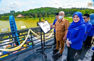 Majlis Perasmian Kincir Air dan UTeM OFF Electrical Vehicle (E-ORV)