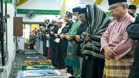 Solat Jumaat di Masjid Ubudiah, Ayer Keroh