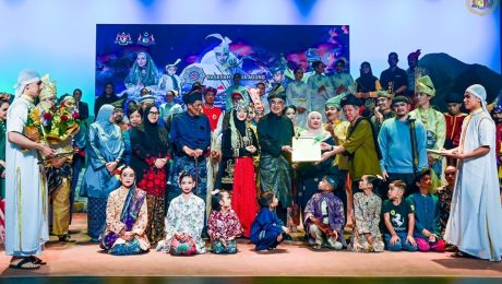 Pementasan Teater Purbawara Muzikal Manifestasi Karya Agung Sulalatus - Salatin, Keagungan Kemaharajaan Maritim