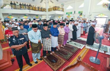 Solat Jumaat di Masjid Al-Nur, Kampung Paya Redan, Tiang Dua