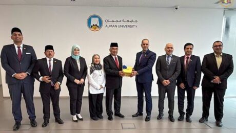 Pelancaran Skim Pengantarabangsaan Teknikal UTeM di Ajman University, UAE