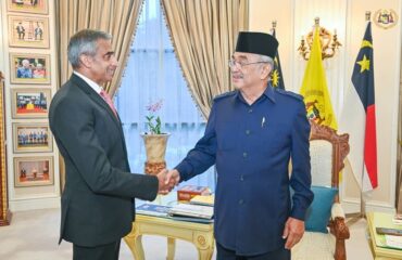 Kunjungan Hormat daripada TYT Vanu Gopala Menon
