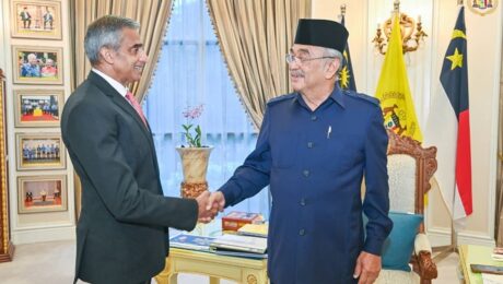 Kunjungan Hormat daripada TYT Vanu Gopala Menon