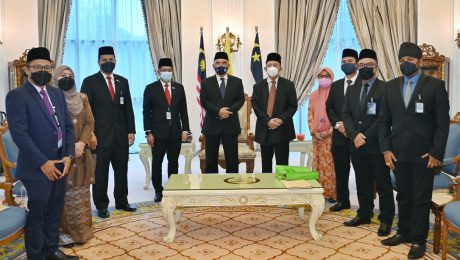 kunjungan hormat