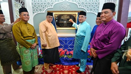 Majlis perasmian Masjid Al-Abrar, Balik Bukit, Bukit Lintang, Melaka