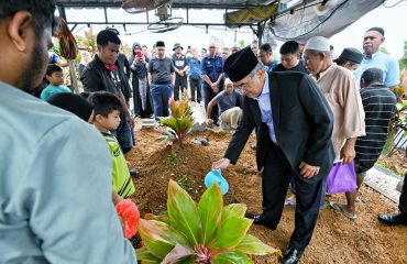 Penghormatan terakhir kepada Allahyarham Mohd Ashadi bin Ahamad