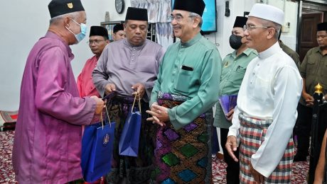 Solat Jumaat di Masjid Ar-Rabbani, Kampung Sungai Siput, Lubok Cina