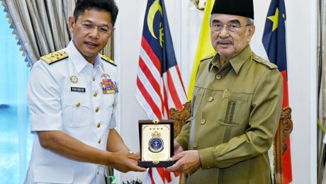 Kunjungan Hormat dari YBhg. Laksamana Tan Sri Abdul Rahman bin Ayob