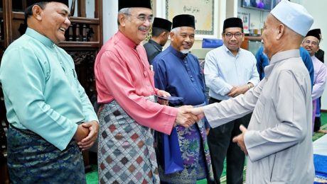 Solat Jumaat di Masjid As Salimin, Kampung Kandang, Melaka