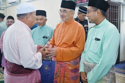 Solat Jumaat di Masjid As-Salam, Kesang Tua, Jasin