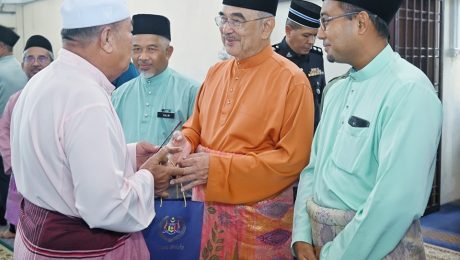 Solat Jumaat di Masjid As-Salam, Kesang Tua, Jasin