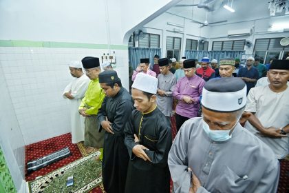 Solat Isyak dan Terawih di Surau Islahiyah, Kg Solok Telok, Bukit Katil