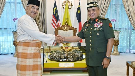 Kunjungan Hormat Jeneral Tan Sri Dato' Muhammad Hafizuddeain bin Jantan