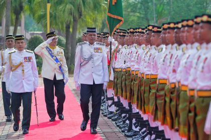 3-5(2) Istiadat Kawalan Kehormatan Utama serta Merasmikan Pembukaan Persidangan Pertama, Penggal Ketiga, Dewan Undangan Negeri Melaka Yang Kelima Belas Tahun 2024