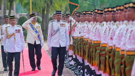 Istiadat Kawalan Kehormatan Utama serta Merasmikan Pembukaan Persidangan Pertama, Penggal Ketiga, Dewan Undangan Negeri Melaka Yang Kelima Belas Tahun 2024