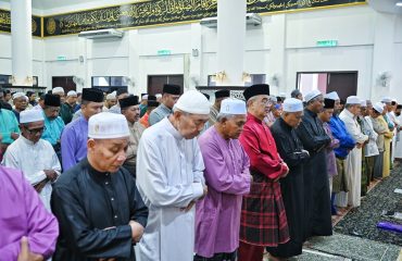 Solat Jumaat di Masjid Safinah An-Najah, Kampung Tambak Paya