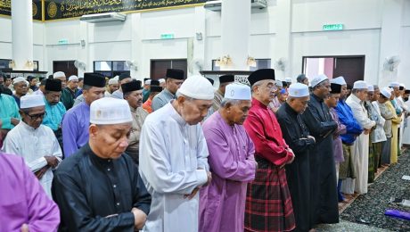 Solat Jumaat di Masjid Safinah An-Najah, Kampung Tambak Paya