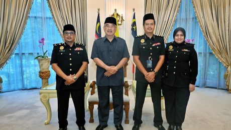 Kunjungan Hormat daripada YBrs. PKPj Adi Supian bin Shafie