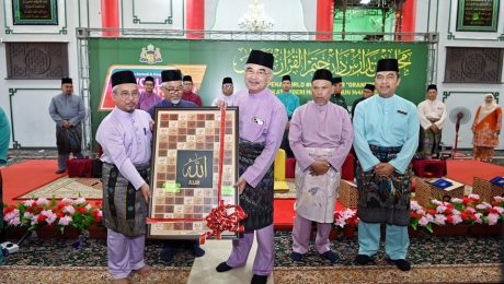 Majlis Tadarus dan Khatam Al-Quran Perdana Sempena World #QuranHour ''GrandReset'' Peringkat Negeri Melaka Tahun 1445H/2024M