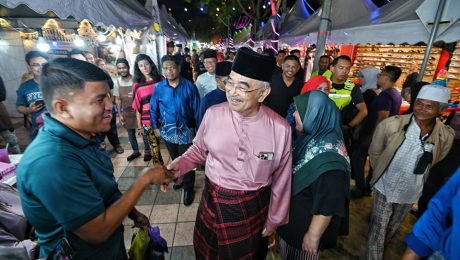 Berkunjung ke Bazar Aidilfitri di Jalan Hang Tuah Melaka