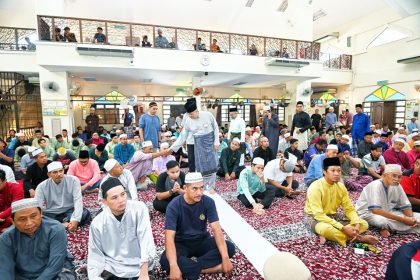 Solat Jumaat di Masjid Sayyidina Ali, Bukit Katil, Melaka