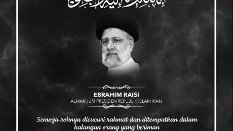 Menzahirkan ucapan takziah kepada Almarhum Presiden Republik Islam Iran