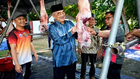 Majlis Ibadah Korban bersama Ahli Kelab Sukan dan Kebajikan Istana Melaka (KESKIM)