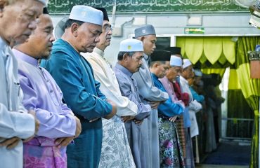 Solat Jumaat di Masjid Al-Muhtadin, Kampung Bukit Kechil, Paya Dalam